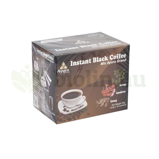  AYURA HERBAL INSTANT BLACK COFFEE MIX 10DB AYURA HERBAL INSTANT BLACK COFFEE MIX 10DB